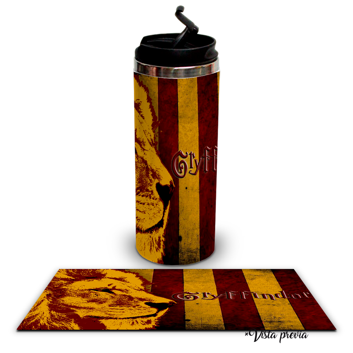 Termo 450ml Harry Potter Gryffindor Mod 2