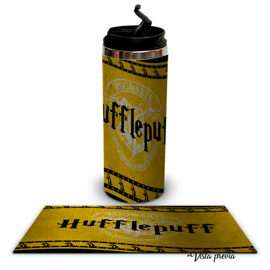 Termo 450ml Harry Potter Hufflepuff Mod 2