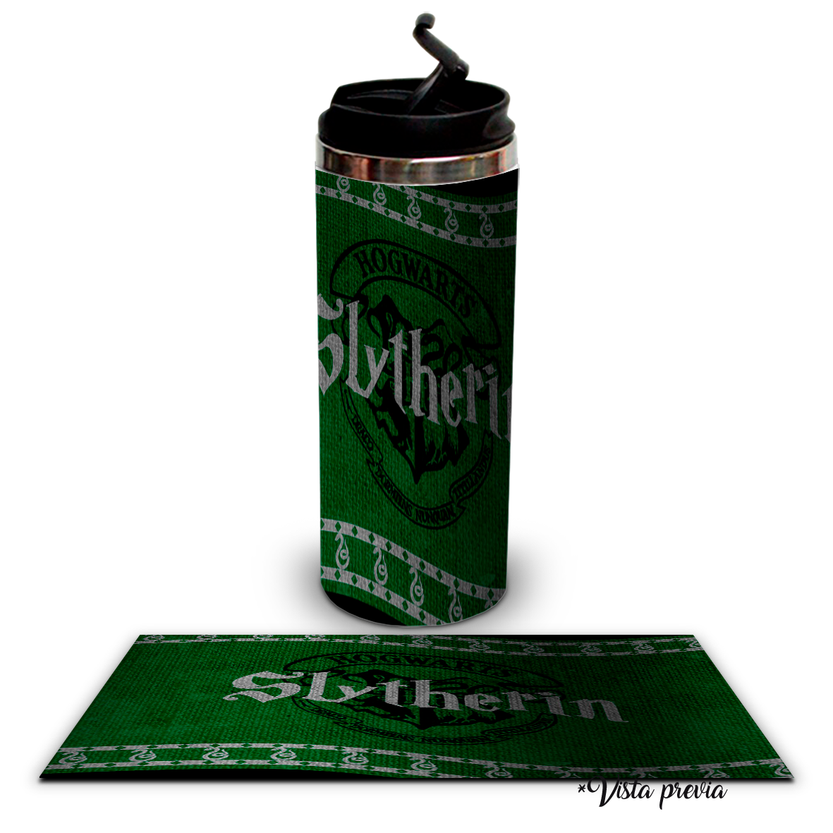 Termo 450ml Harry Potter Slytherin mod 2