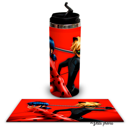 Termo 450ml Miraculous Ladybug Mod 2