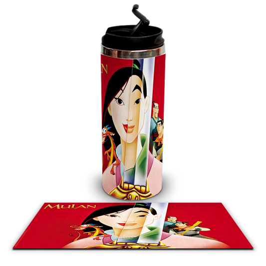 Termo 450ml Princesa Mulan Mod 2