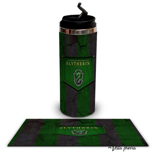 Termo 450ml Harry Potter Slytherin mod 4