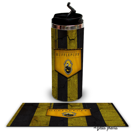 Termo 450ml Harry Potter Hufflepuff Mod 5