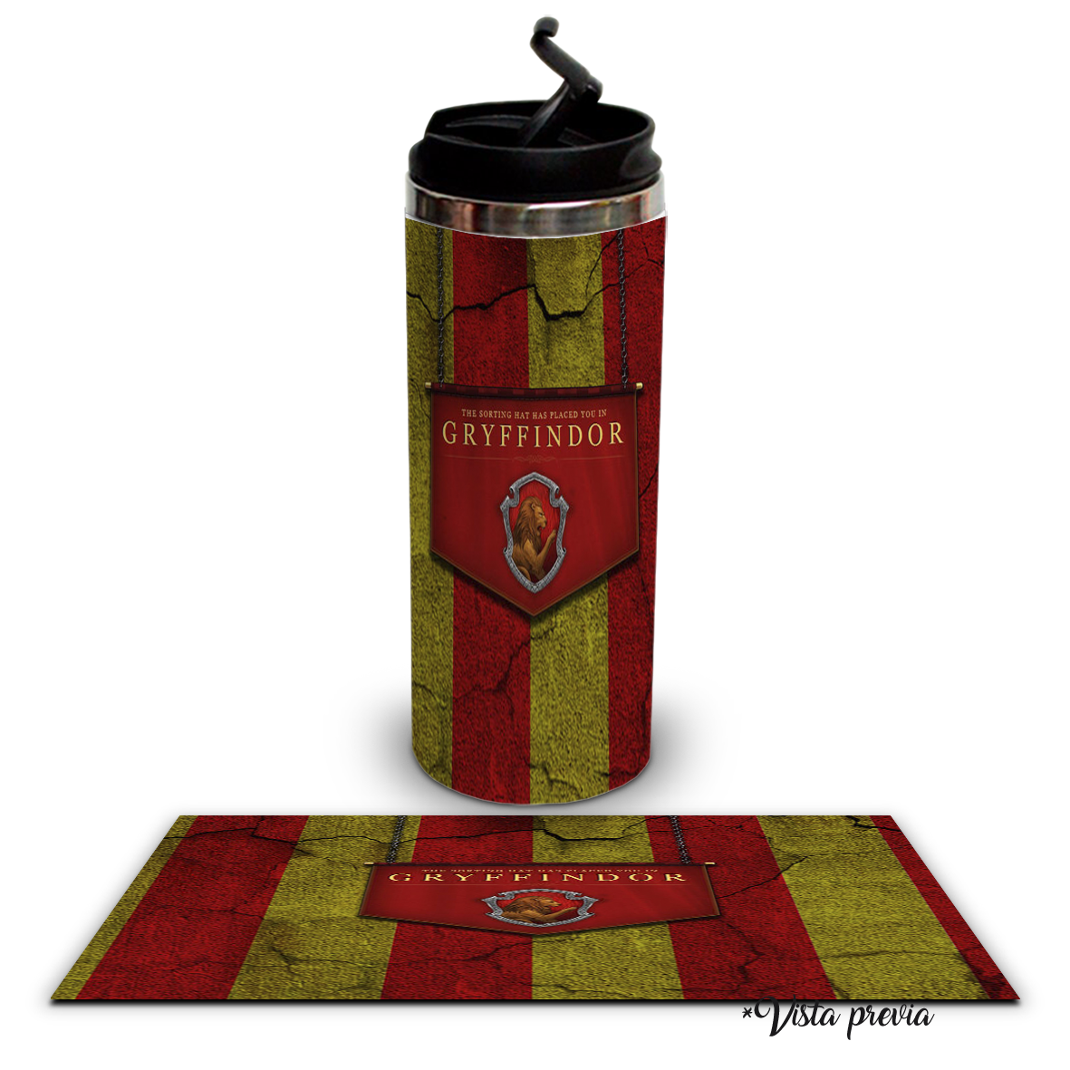 Termo 450ml Harry Potter Gryffindor Mod 6