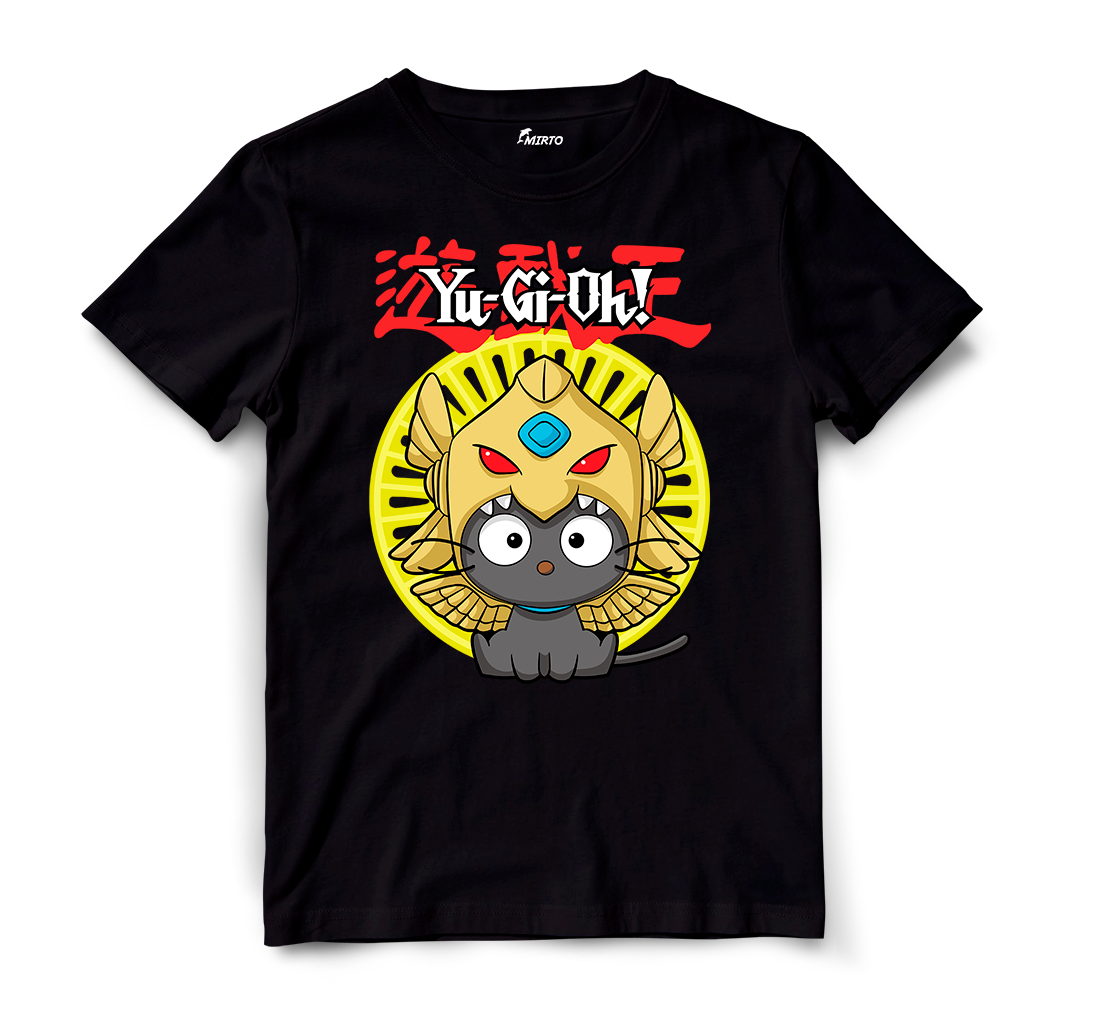 Playera Sanrio Yu-gi-Oh Chococat El Dragón Alado de Ra