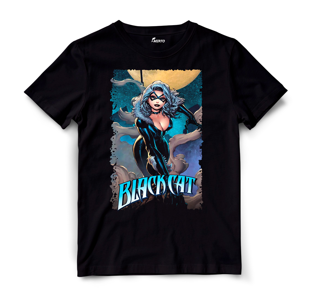 Playera Superhéroe Marvel BlackCat mod 1