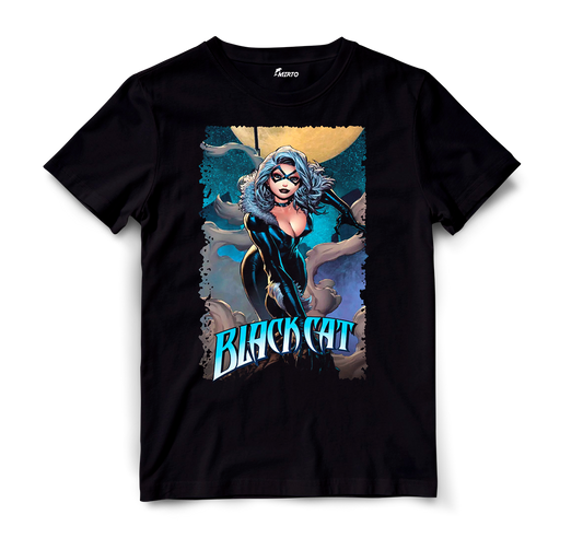 Playera Superhéroe Marvel BlackCat mod 1