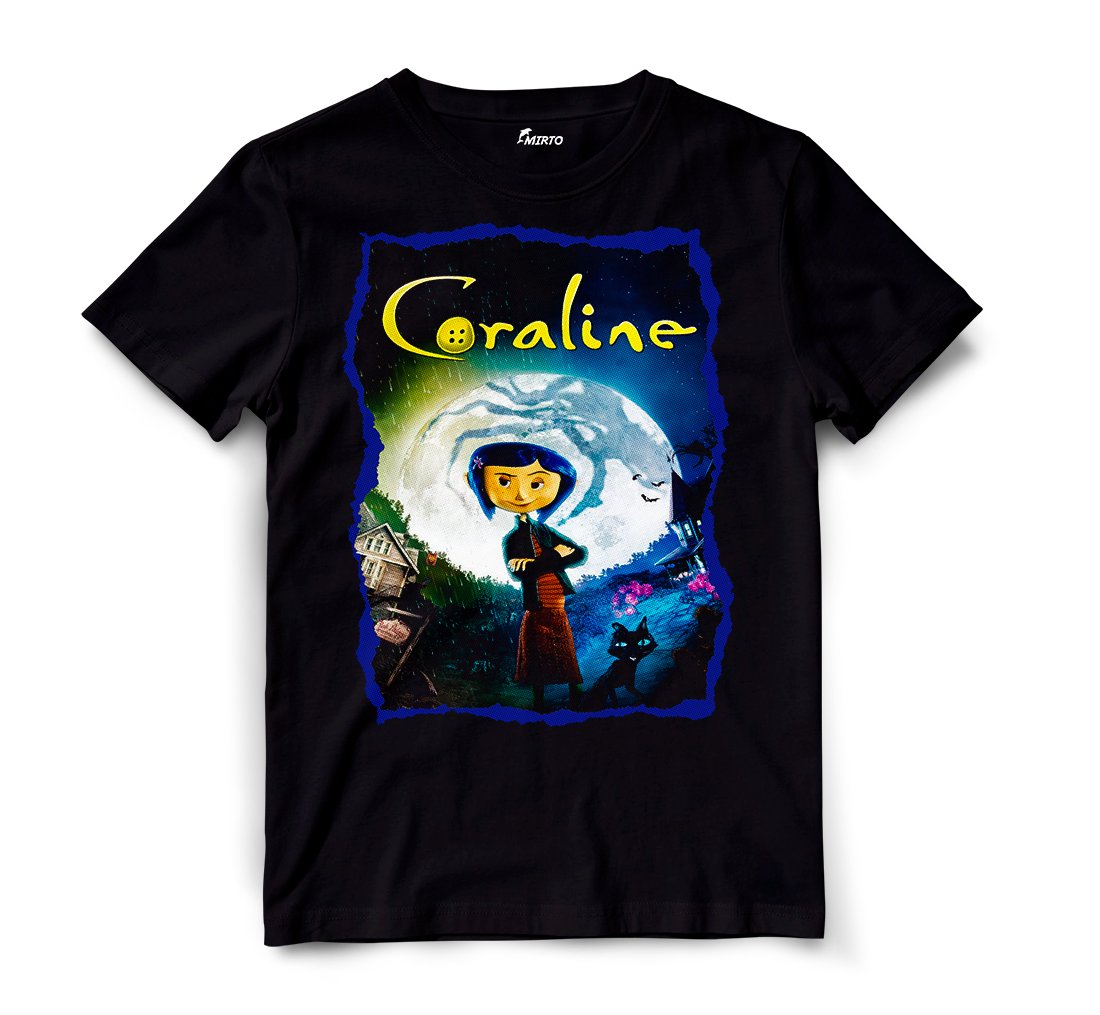 Playera Coraline y la puerta secreta mod 12