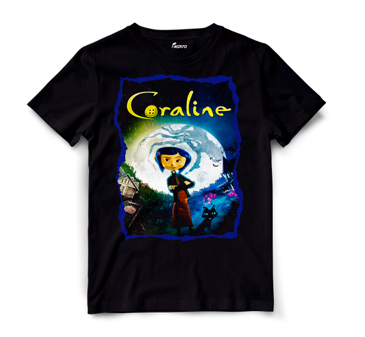 Playera Coraline y la puerta secreta mod 12