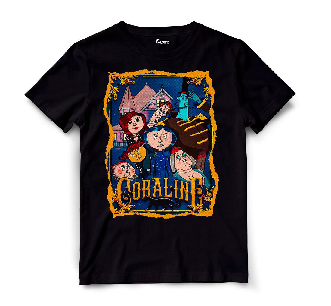 Playera Coraline y la puerta secreta mod 3