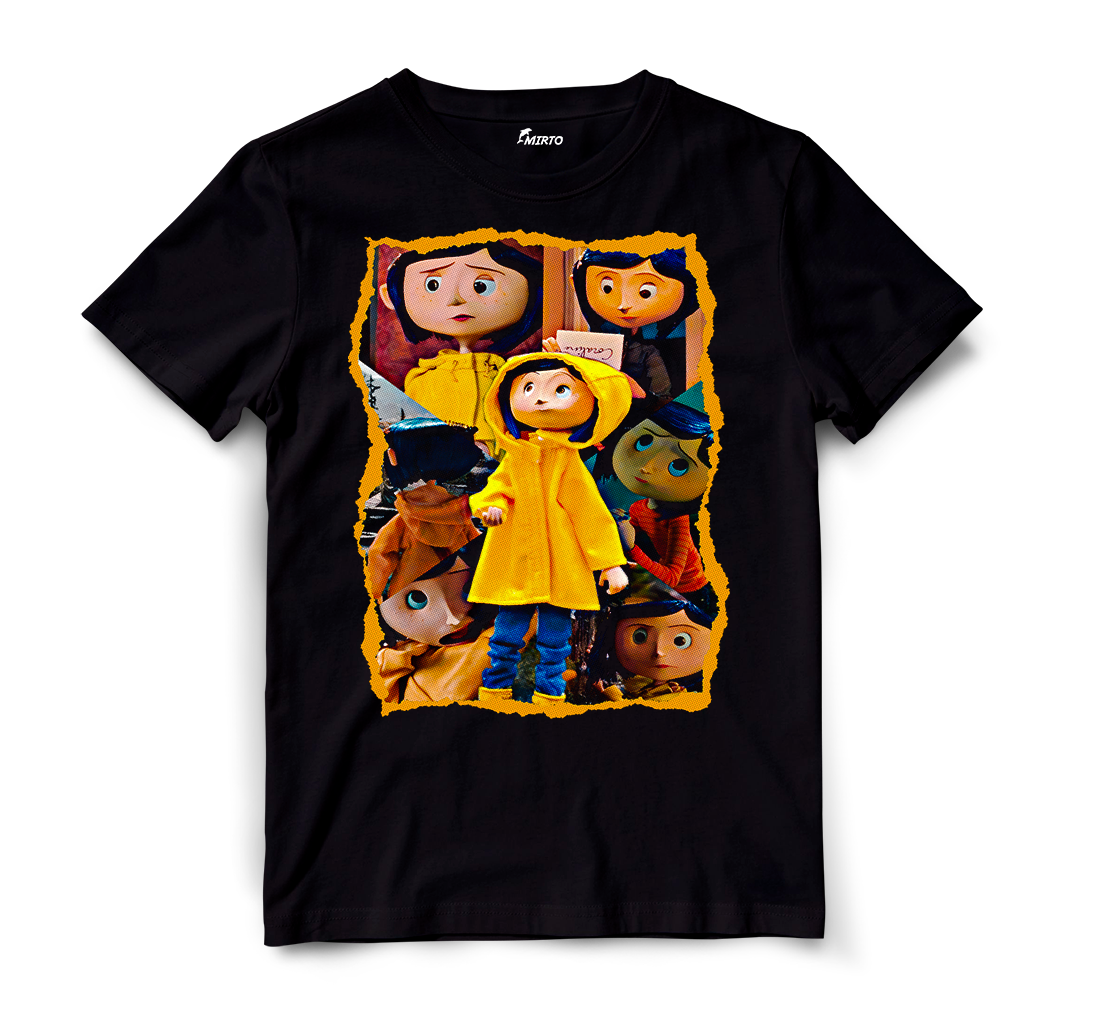 Playera Coraline y la puerta secreta mod 9