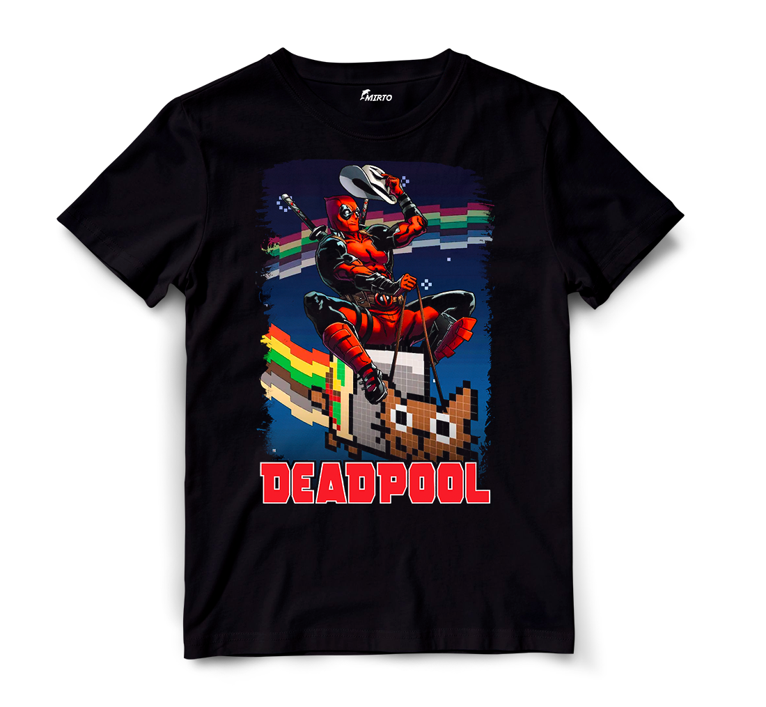 Playera Superhéroe Marvel Deadpool mod 1