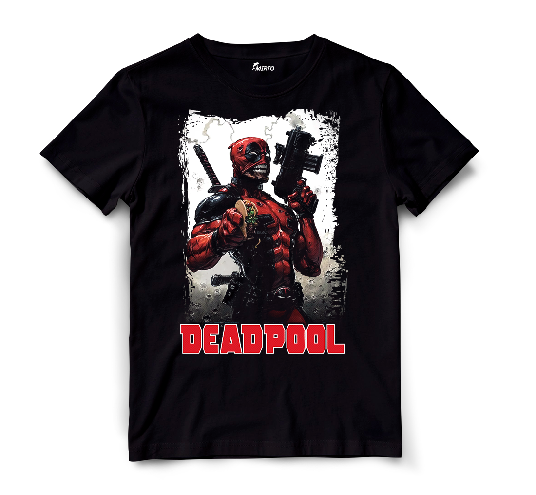 Playera Superhéroe Marvel Deadpool mod 2