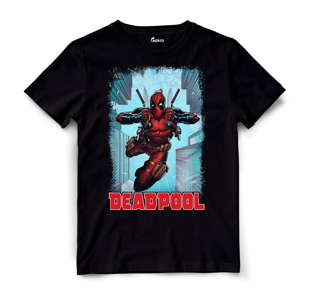 Playera Superhéroe Marvel Deadpool mod 4