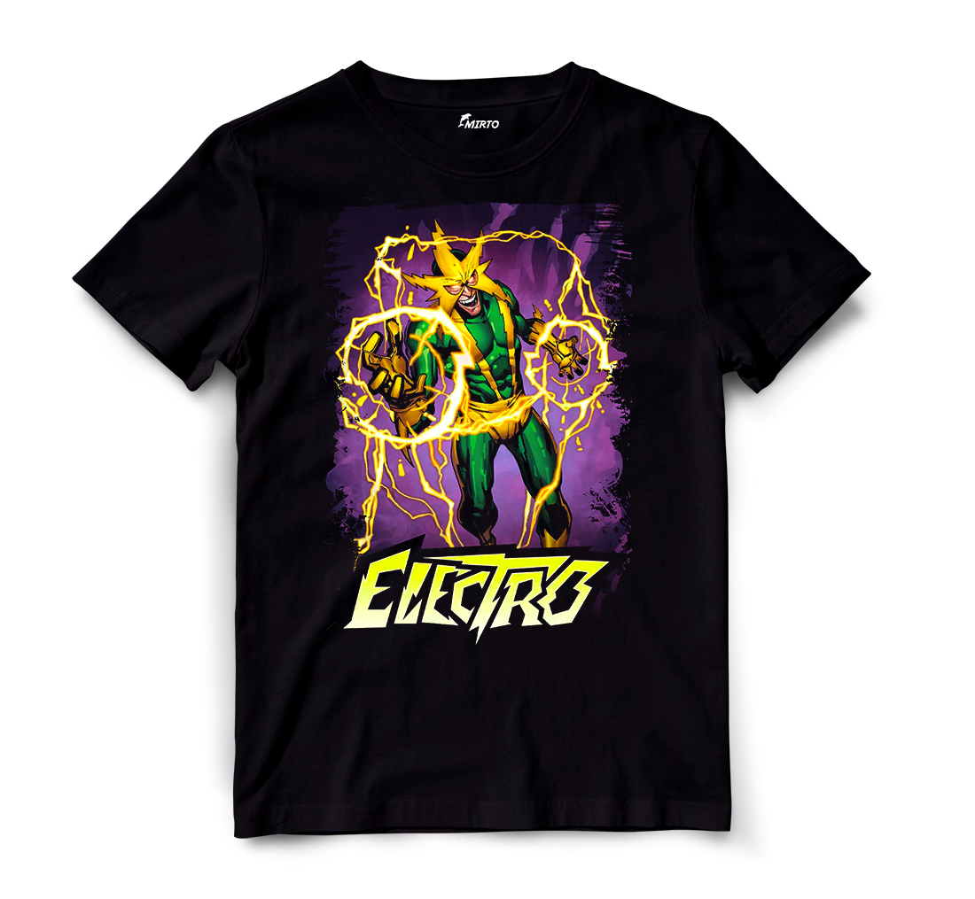 Playera Superhéroe Marvel Electro mod 1