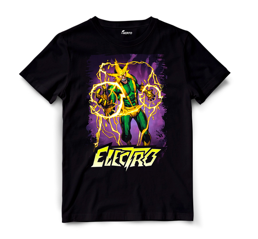 Playera Superhéroe Marvel Electro mod 1