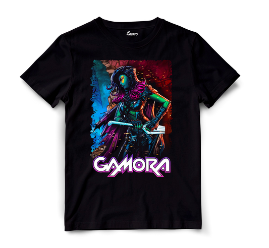 Playera Superhéroe Marvel Gamora mod 1