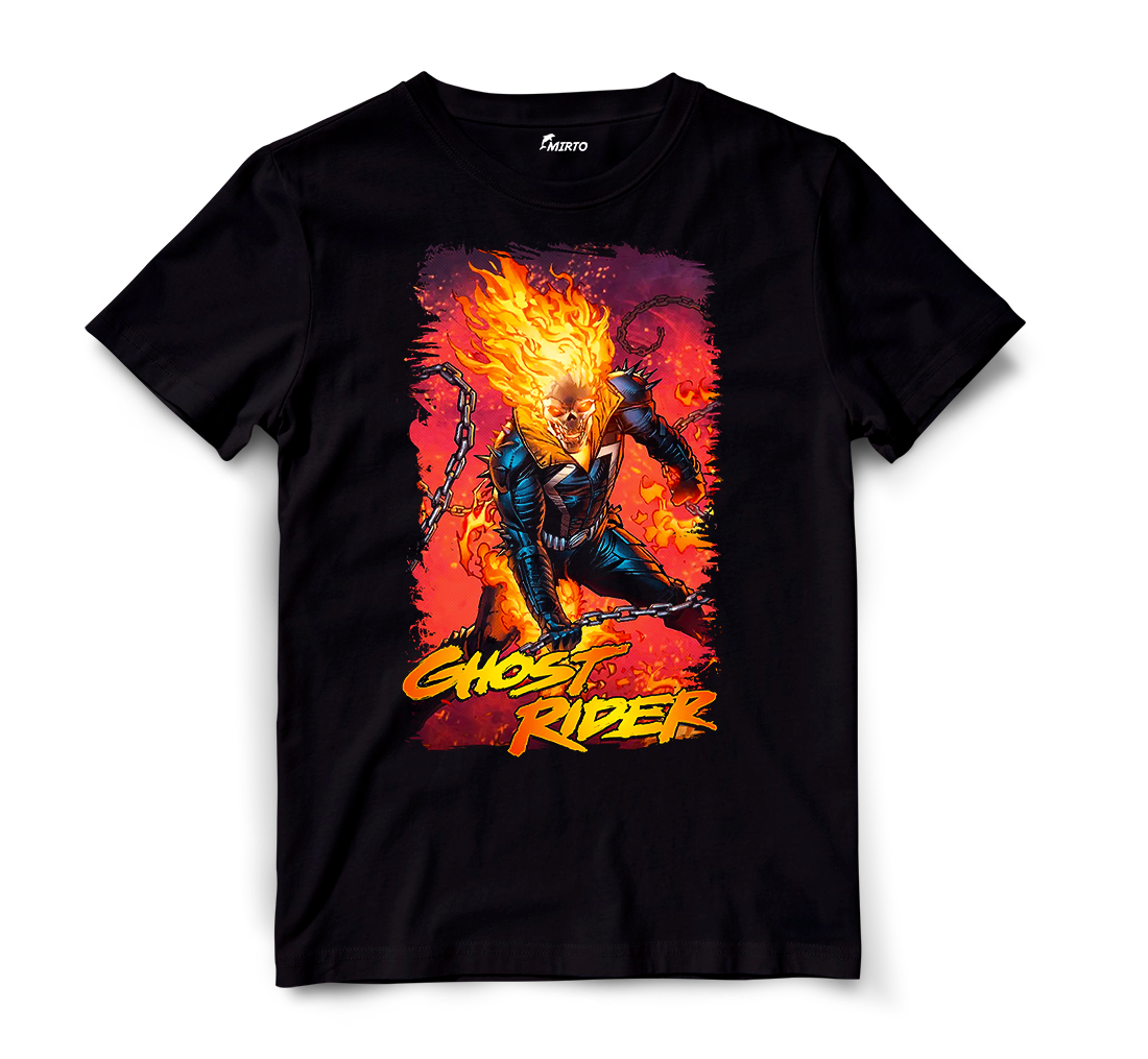 Playera Superhéroe Marvel Ghost Rider mod 1