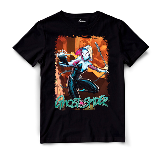 Playera Superhéroe Marvel Ghost Spider Spider-Woman mod 2