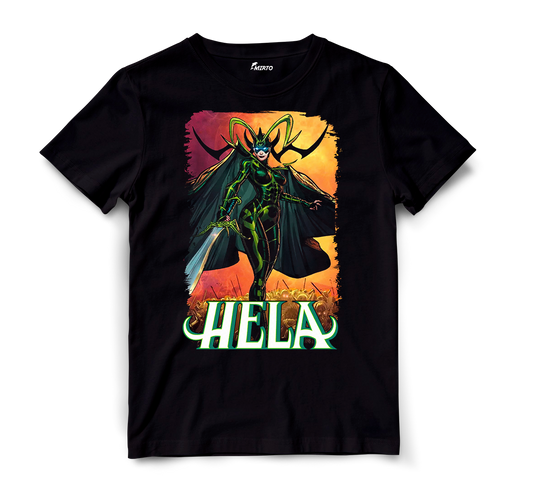 Playera Superhéroe Marvel Hela mod 1