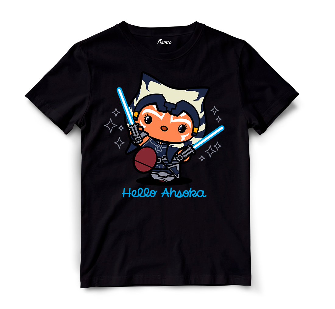 Playera Sanrio Hello Ahsoka Tano