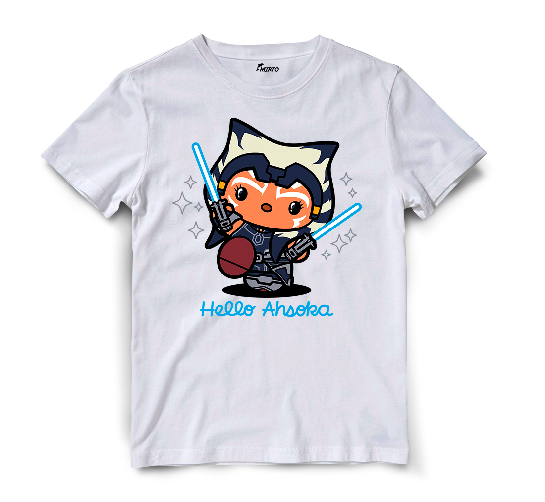 Playera Sanrio Hello Ahsoka Tano