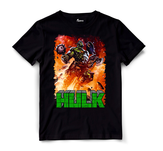 Playera Superhéroe Marvel Hulk mod 1