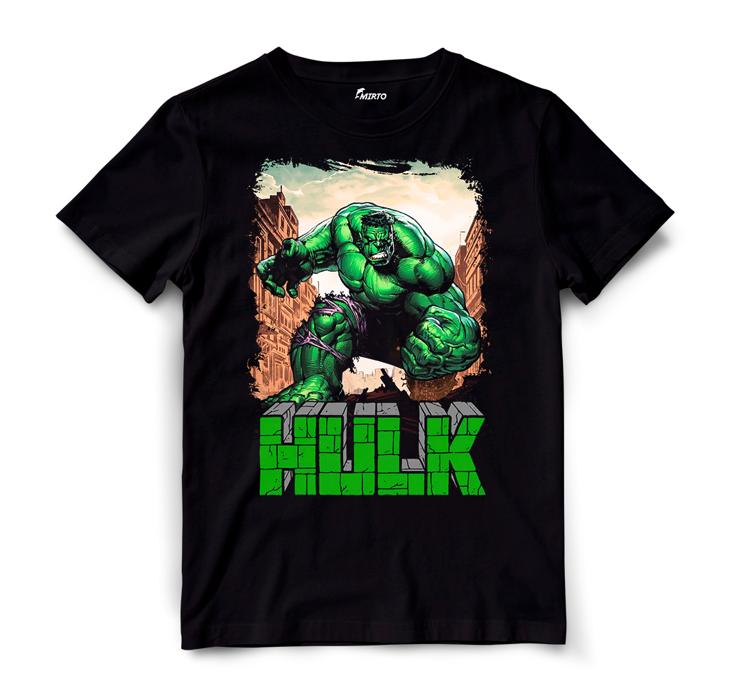 Playera Superhéroe Marvel Hulk mod 2