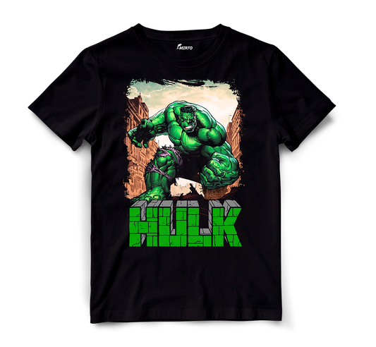 Playera Superhéroe Marvel Hulk mod 2