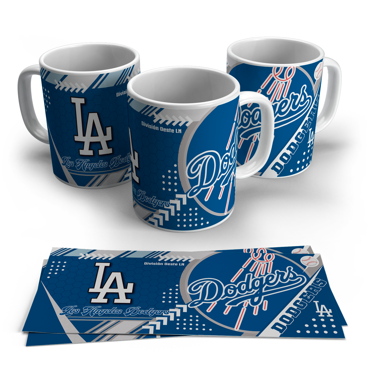 Taza Besibol Mlb - Los Angeles Dodgers