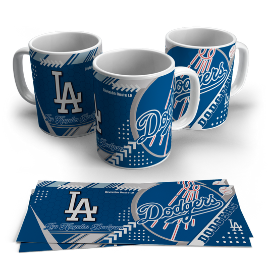 Taza Besibol Mlb - Los Angeles Dodgers