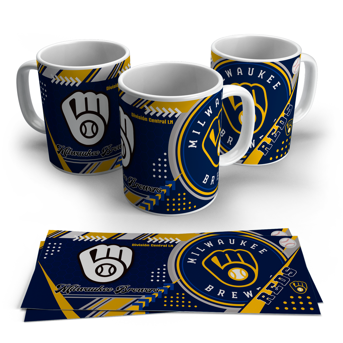 Taza Besibol Mlb - Milwaukee Brewers