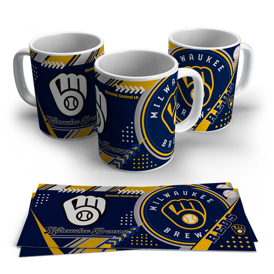 Taza Besibol Mlb - Milwaukee Brewers