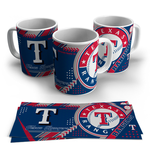 Taza Besibol Mlb - Texas Rangers