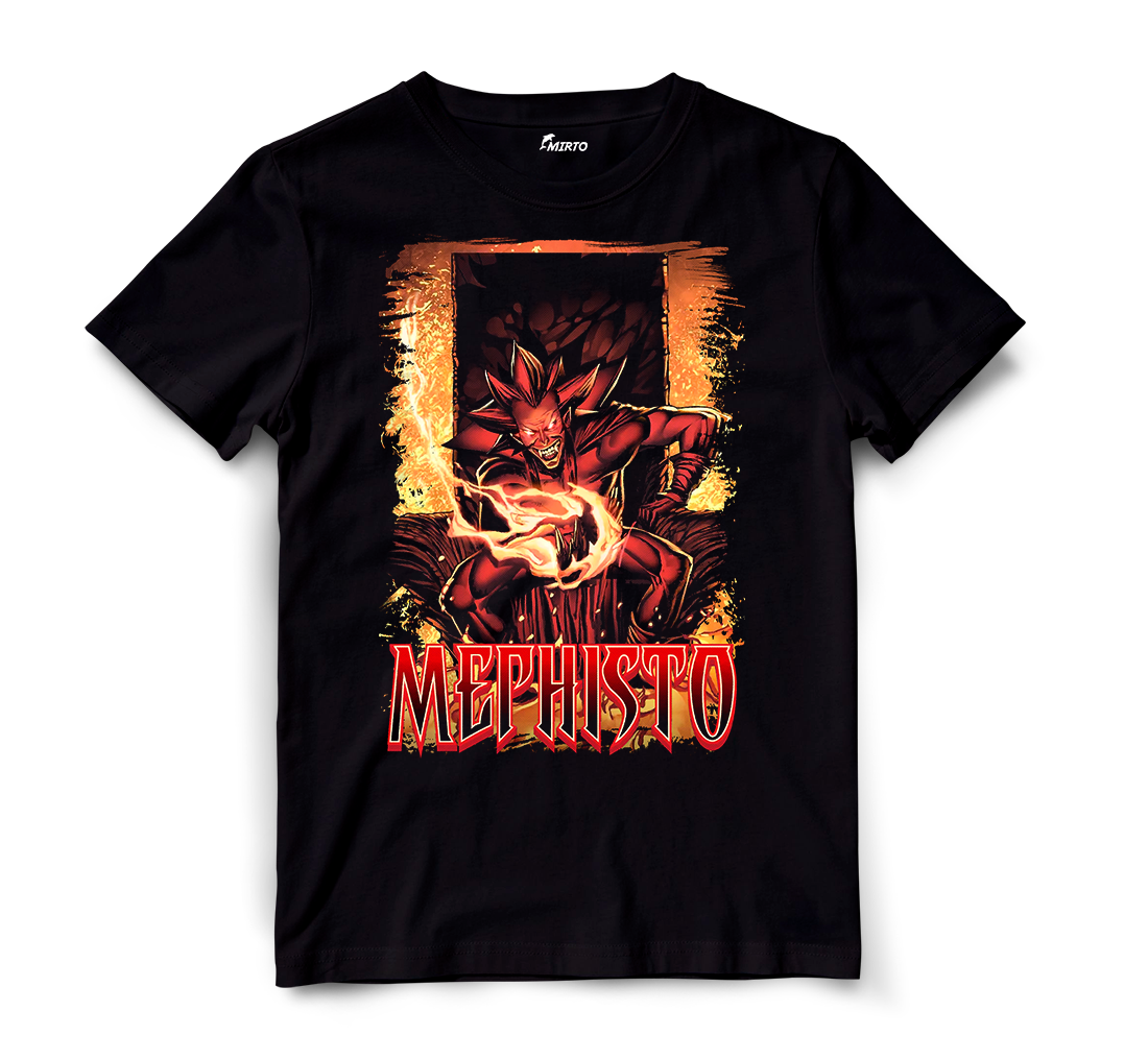 Playera Superhéroe Marvel Mephisto mod 1