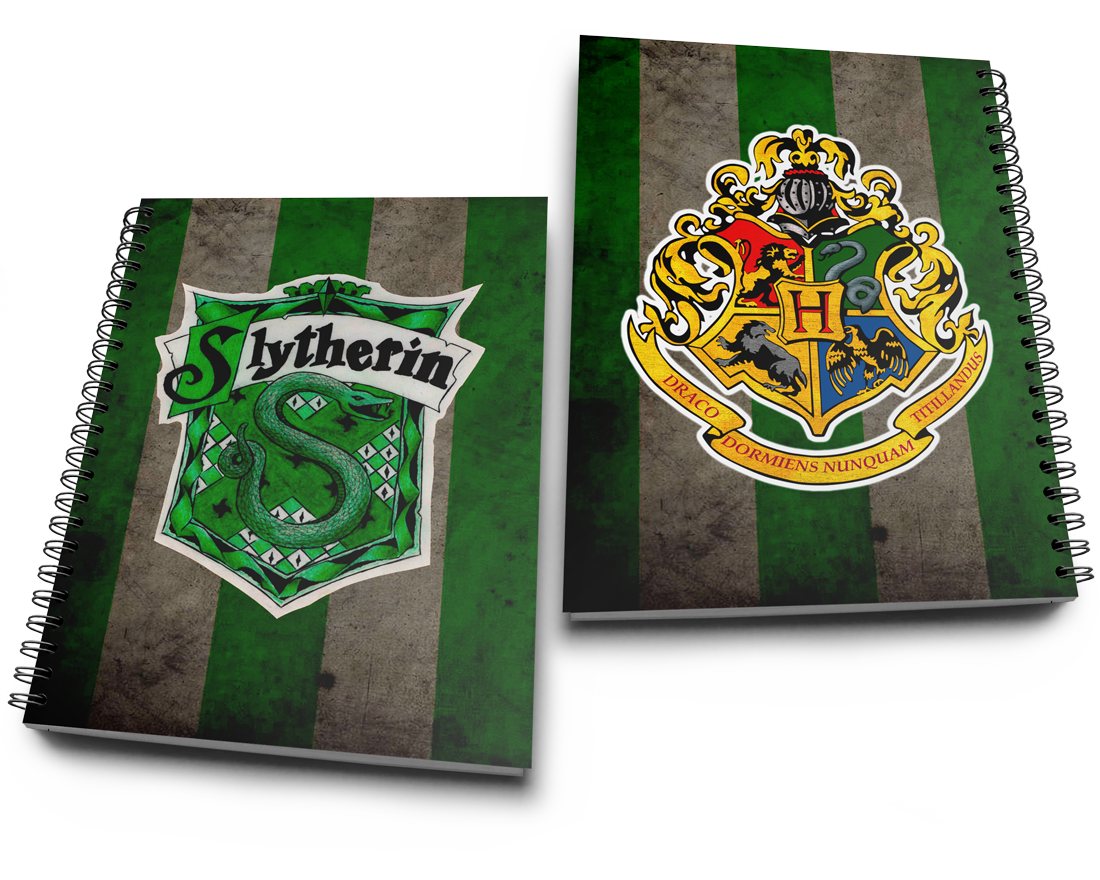 Libreta Harry Potter Slytherin mod 1