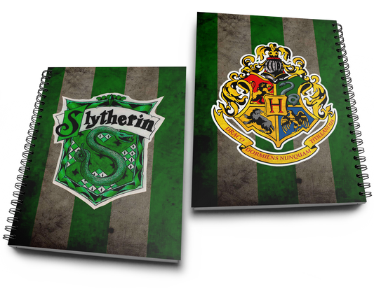 Libreta Harry Potter Slytherin mod 1