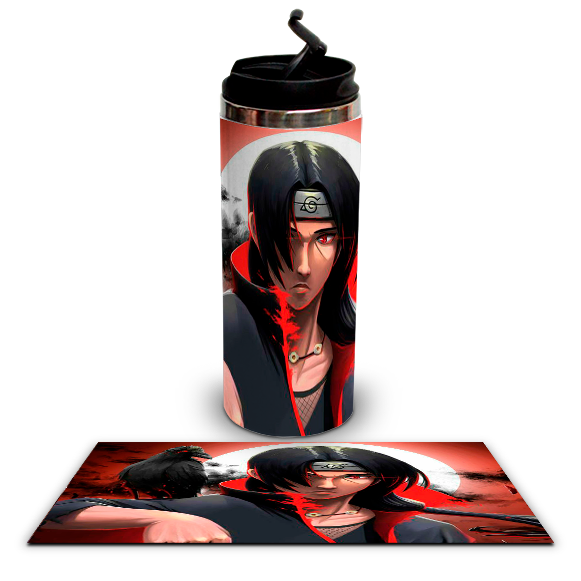 Termo 450ml Itachi Uchiha Mod 2