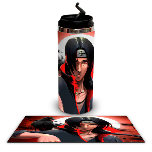 Termo 450ml Itachi Uchiha Mod 2