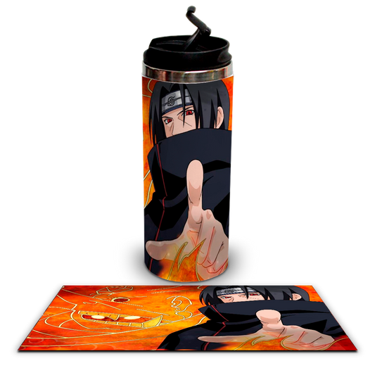 Termo 450ml Itachi Uchiha Mod 3