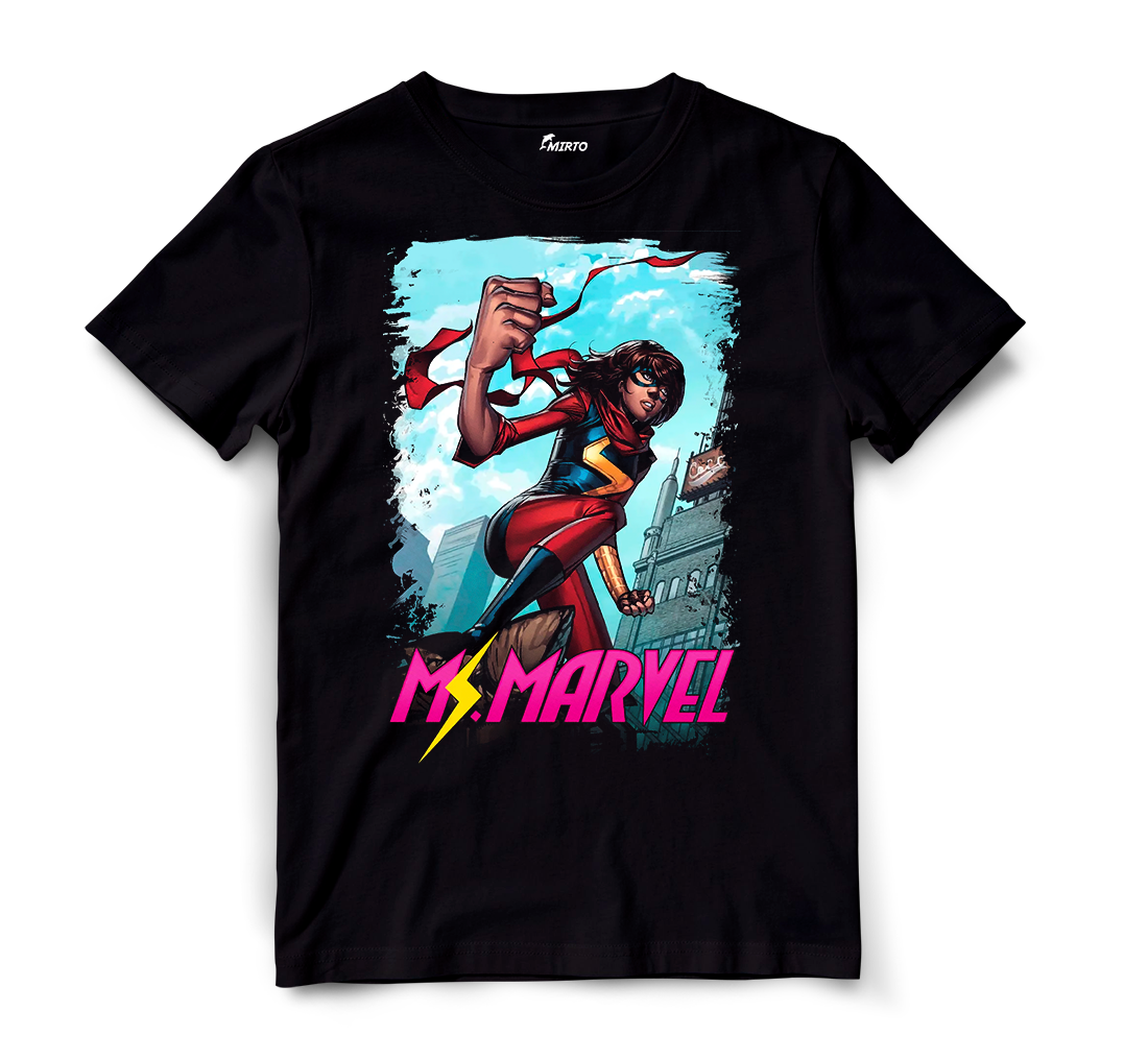 Playera Superhéroe Marvel Ms Marvel mod 1