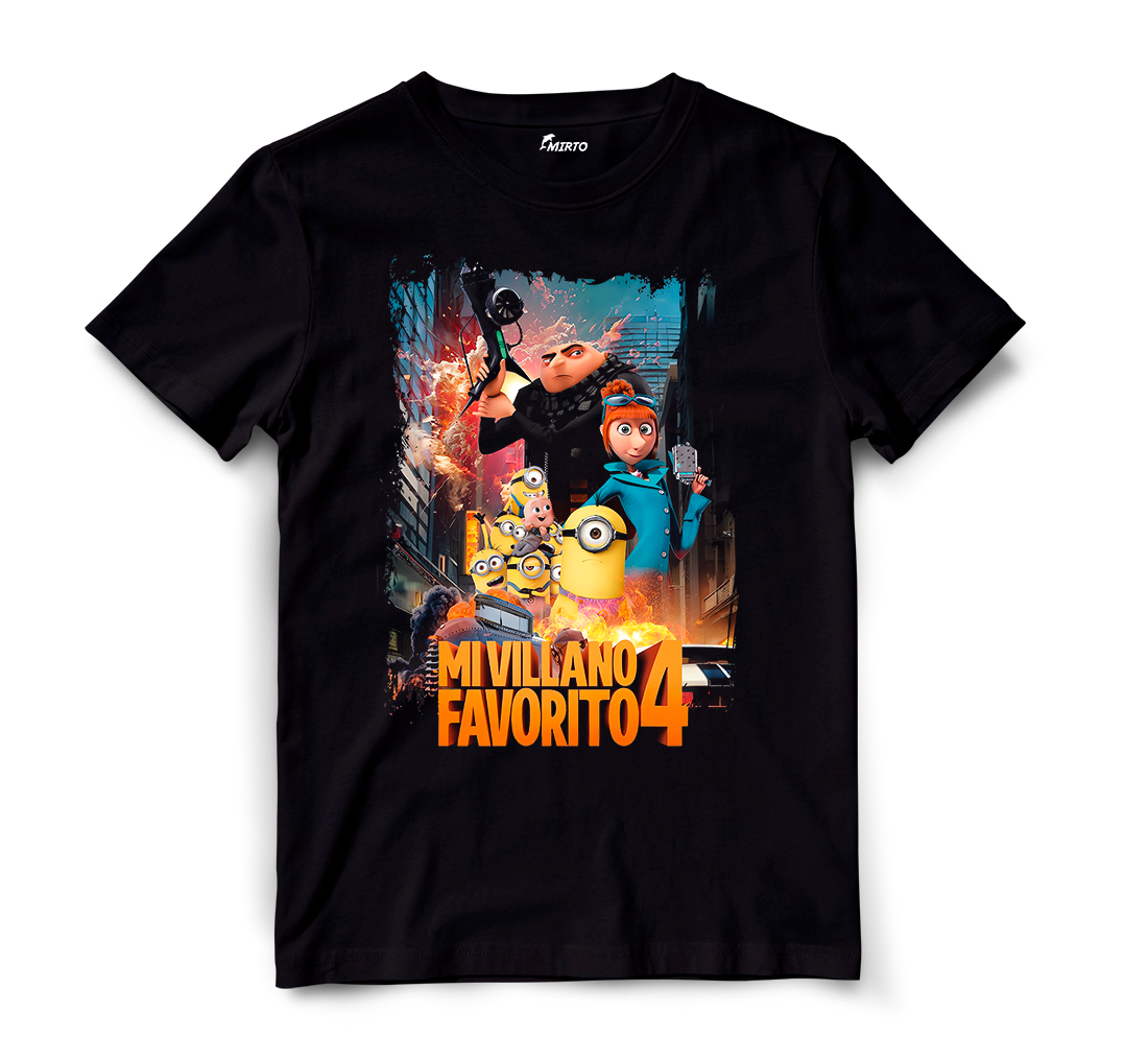 Playera Mi villano Favorito Gru Minions mod 1