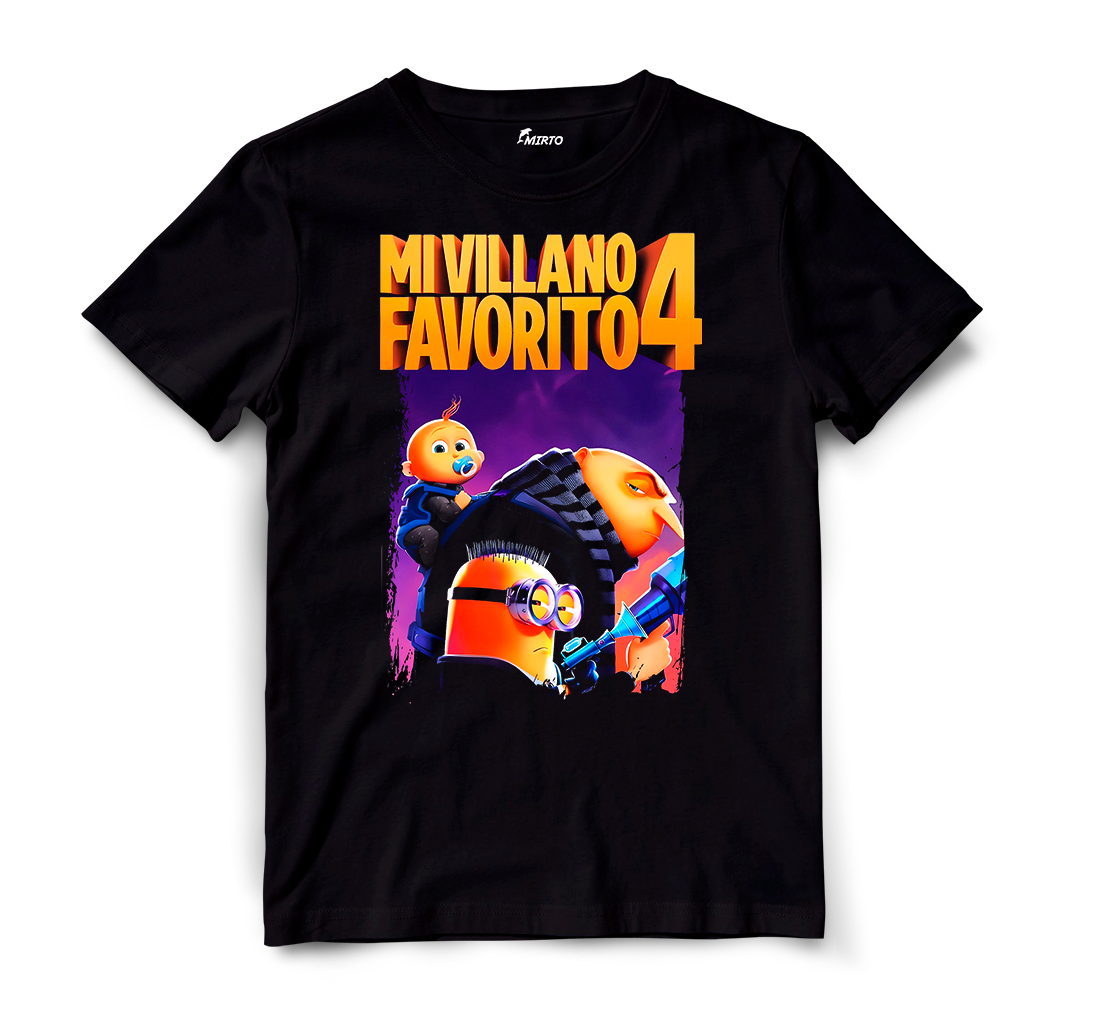 Playera Mi villano Favorito Gru Minions mod 3