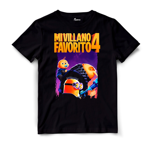 Playera Mi villano Favorito Gru Minions mod 3