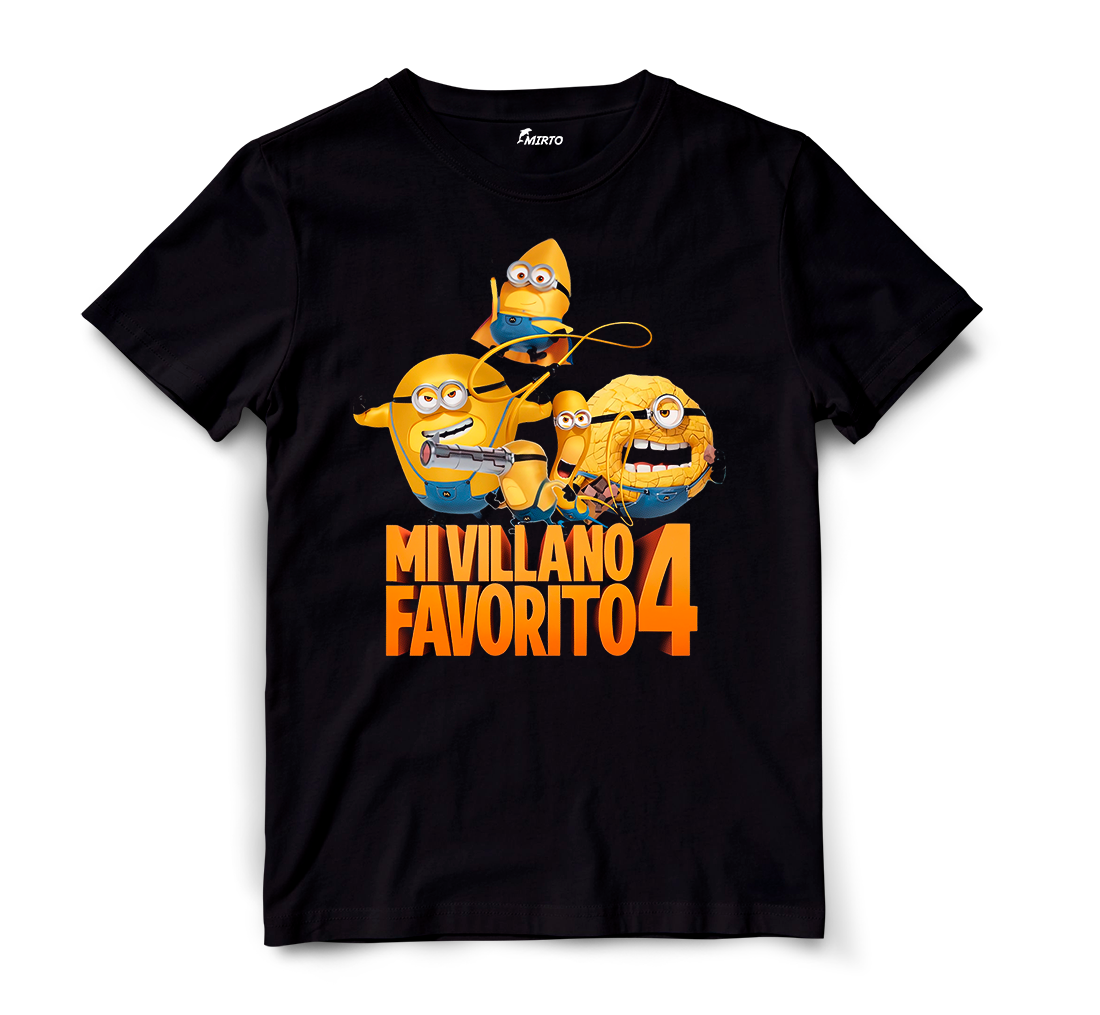 Playera Mi villano Favorito Gru Minions mod 5