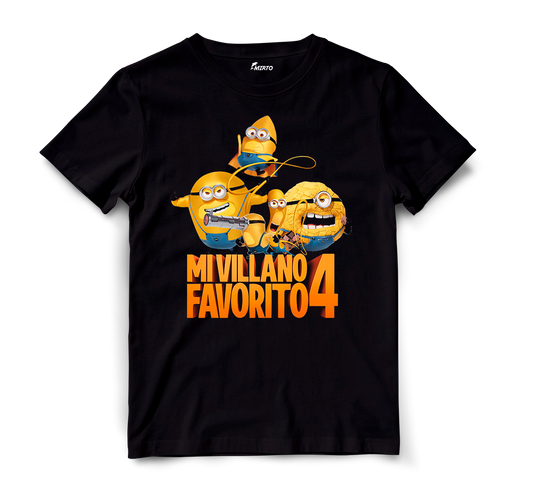 Playera Mi villano Favorito Gru Minions mod 5