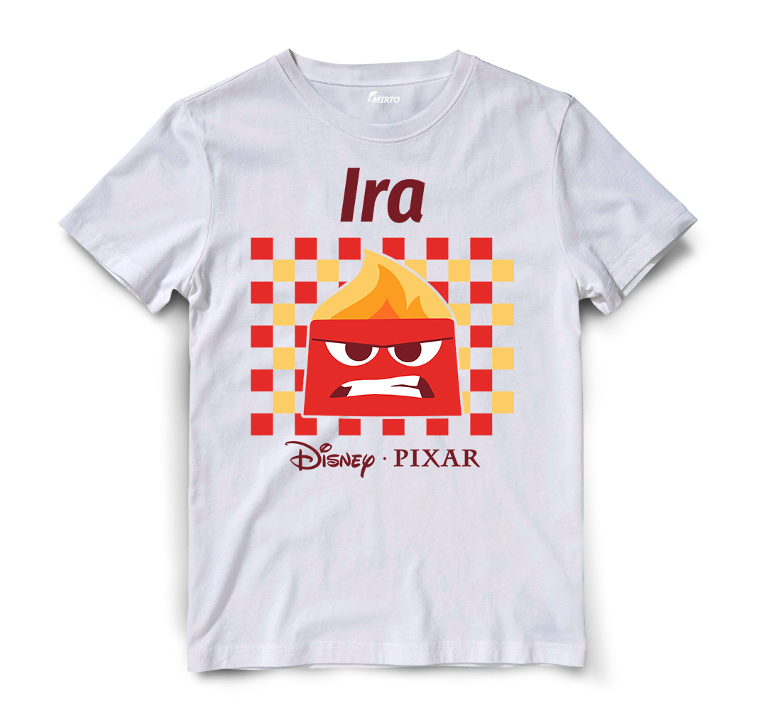 Playera Dsny Intensamente Ira