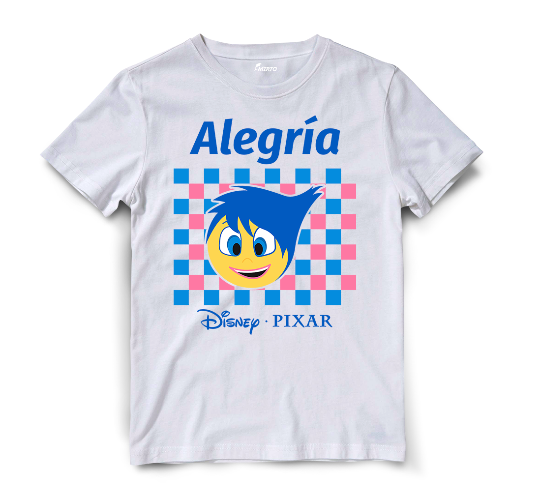 Playera Dsny Intensamente Alegria