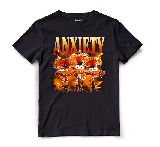 Playera Dsny Intensamente Anxiety Ansiedad