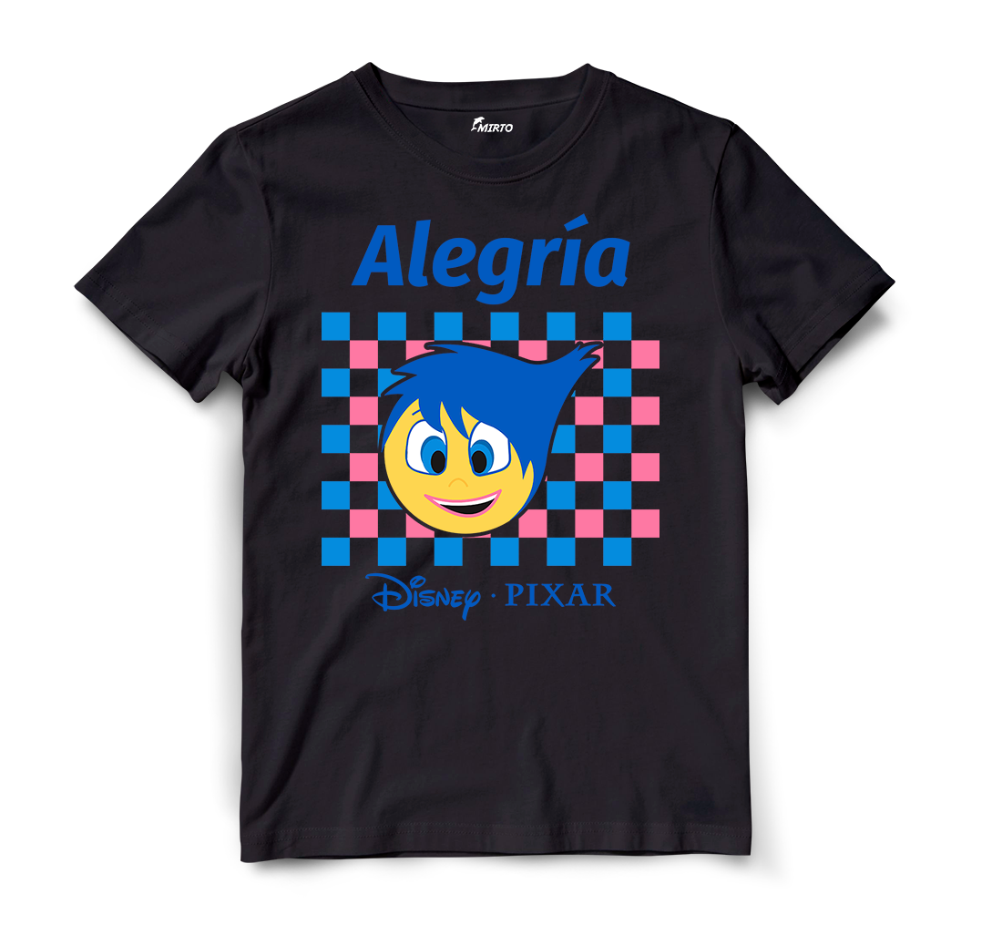 Playera Dsny Intensamente Alegria